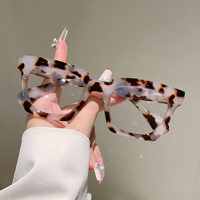VisãoPerfeita óculos feminino quadrado óculos de descanso sem grau oculos de feminino óculos sem grau anti luz azul