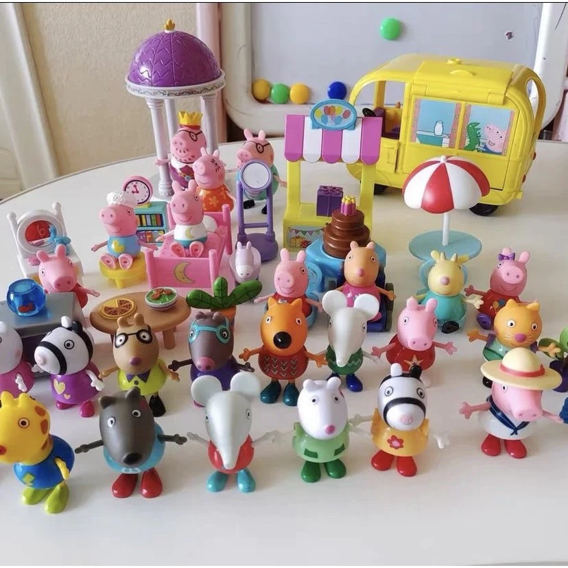 Boneco de leitão, boneco de coelho, boneco de antílope, boneco de princesa, boneco de vovô