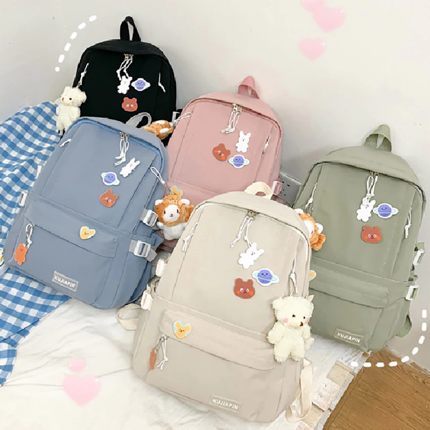 Unissex Mochila Moda Grande Capacidade Mochila Nova Simples Mochila De Estudante Mochila De Viagem