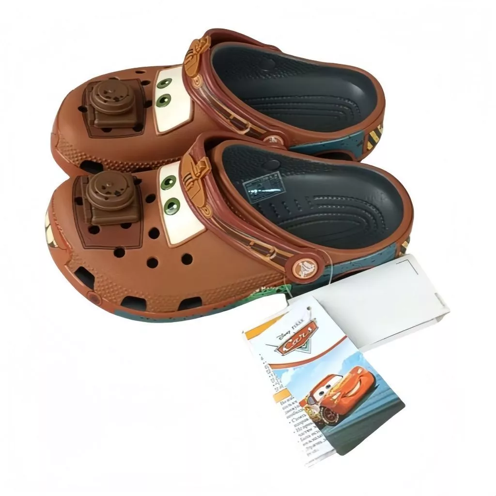 Sandálias De Praia Masculinas McQueen Adult Clog Cartoon
