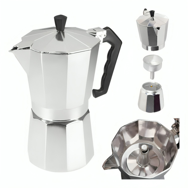 Cafeteira Italiana 12 Xicaras 6 xícaras 9 xicaras 3 xicaras Original cafeteira italiana inox Moka