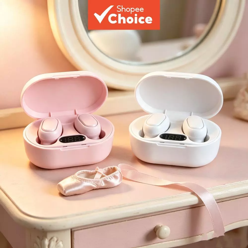 Fones de Ouvido Bluetooth E7s TWS, Fones de Ouvido Bluetooth, Fones de Ouvido Bluetooth Resistentes e Robustos, Atendem