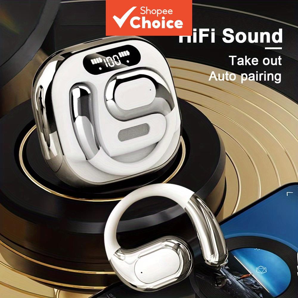 Fones de ouvido K02 OWS sem fio, fones de ouvido esportivos para exercícios e trabalho, fones de ouvido de viagem com