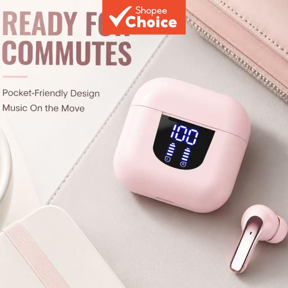 Fones de ouvido leves e confortáveis, EarPods de silicone amigo da pele, fones de ouvido para estudo e trabalho de uso